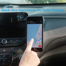 daite Socket Car Mount Grips Holder for Phone Stand 360 Rotation Dashboard Sticker Holder for Socket Mount Users on Car Dashboard Home Wall Office Kitchen (Flat + Flat)