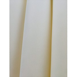 12" x 59" 14CT Counted Cotton Aida Cloth Cross Stitch Fabric (cream)