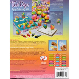 Tie Dye Egg Coloring Kit