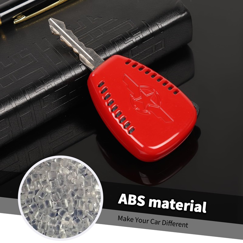 Key Fob Cover Case Protector Fit for Jeep Wrangler JK