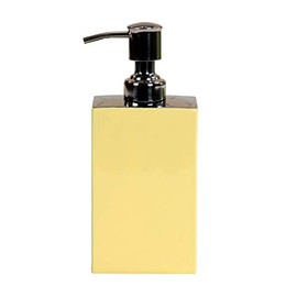 Better Trends Trier Bath Accessories Coll is impeccably Design Crafted to add Enduring Style for Exceptional Elegance to Bathroom 100% Stainless Steel in Vibrant Colors, Lotion Dispenser, Yellow