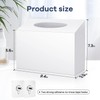 Acrylic Hand Towel Box Cover Compatible with Kleenex Disposable Hand
