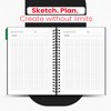 Meeting Notebook for Work 8.5x11 – Professional Meeting Planner with