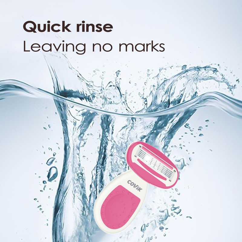 COVIK Mini Razors, Travel Razors for Women, Womens Razors for