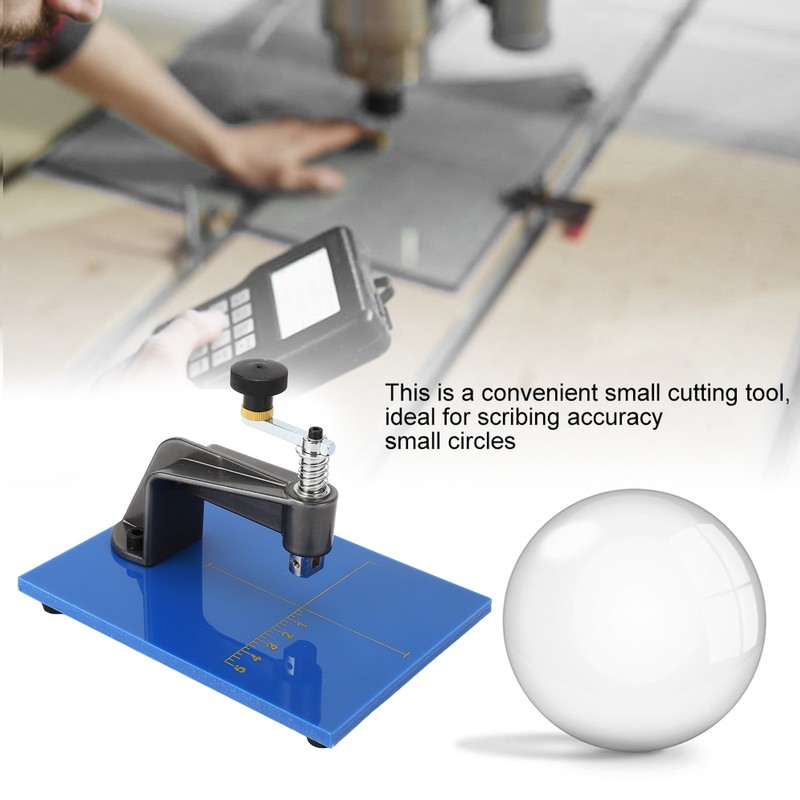 Circle Glass Cutting Table Professional Round Steel Cutter Tool with