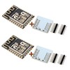 TECNOIOT 2pcs ESP-12F ESP12F ESP8266 Serial WiFi Module (Upgrade ESP-12)