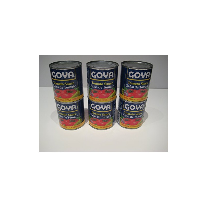 Goya Tomato Sauce "Salsa De Tomate" 8 Oz Cans, (Pack
