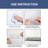 8 Pack Shower Caddy Adhesive Hooks Replacement, Strong sticker Single