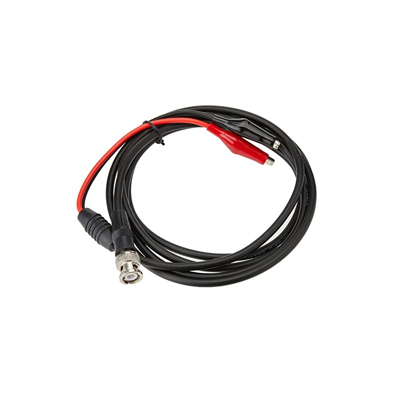 Pico Technology MI031 BNC plug to crocodile clips cable, 2