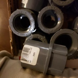 Charlotte Pipe~ 3/4"Slip x 3/4" FPT PVC, Sch. 80, 835-007, D2467,Female Adapter