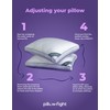Pillow Fight Knockout - King Pillow, Luxury & Adjustable, Down