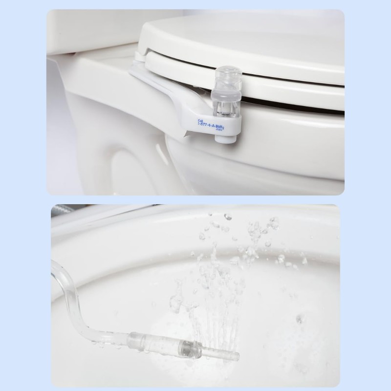 The BIFFY Classic Bidet Attachment- Physician Designed & Clinically Tested,