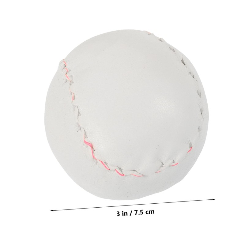 BIUDECO 5pcs Softball Training Balls Lightweight DIY Baseballs for Practice