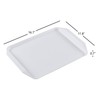 Parlynies 6 Pieces Restaurant Serving Tray, Plastic Non Slip Surface