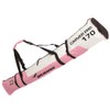 Original BRUBAKER Padded ski bag with zip fastening pink /