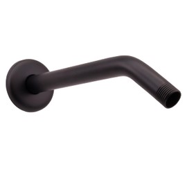 Westbrass 1/2" IPS x 10" Shower Arm with Sure Grip Flange, Oil Rubbed Bronze, D302-1-12