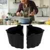 2Pcs Slow Cooker Liner 6‑7QT Silicone Cook Pot Divider Slow