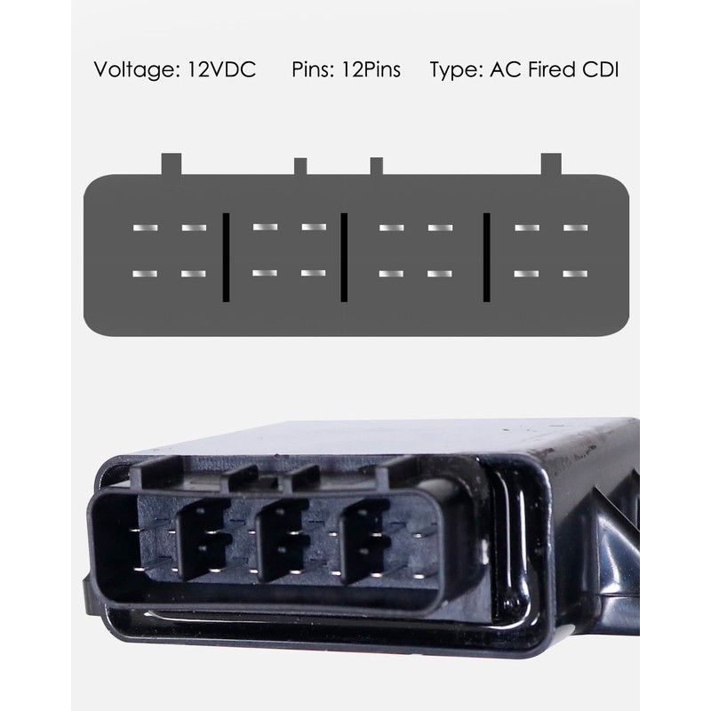 EMIHO CDI Box Ignition Compatible with Polaris Predator 500 2005