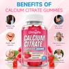 Calcium Citrate Gummies, Sugar Free Calcium Citrate 1000mg for Muscle