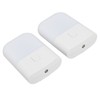 2pcs Intelligent Night Light Dimmable Warm Light 0.5W LED Light