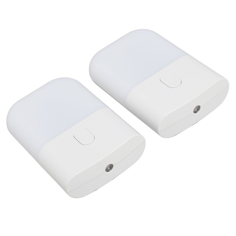 2pcs Intelligent Night Light Dimmable Warm Light 0.5W LED Light