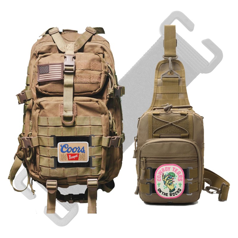 Tactical MOLLE Patch Panel for Military, Law Enforcement, Outdoor Gear