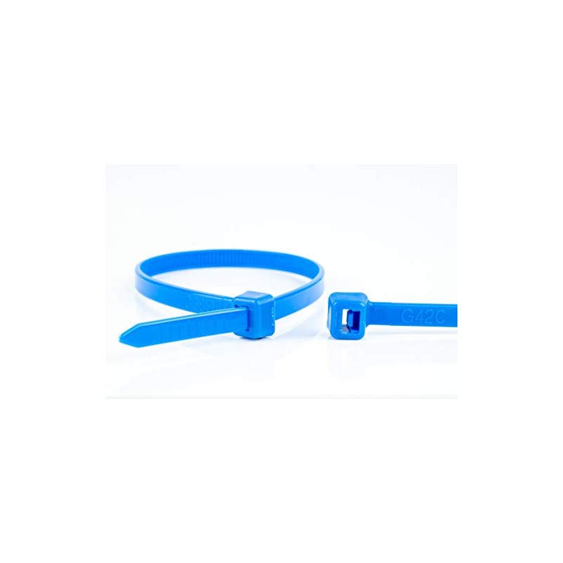 WKK Cable Ties Blue 100 x 2.5 mm Pack of