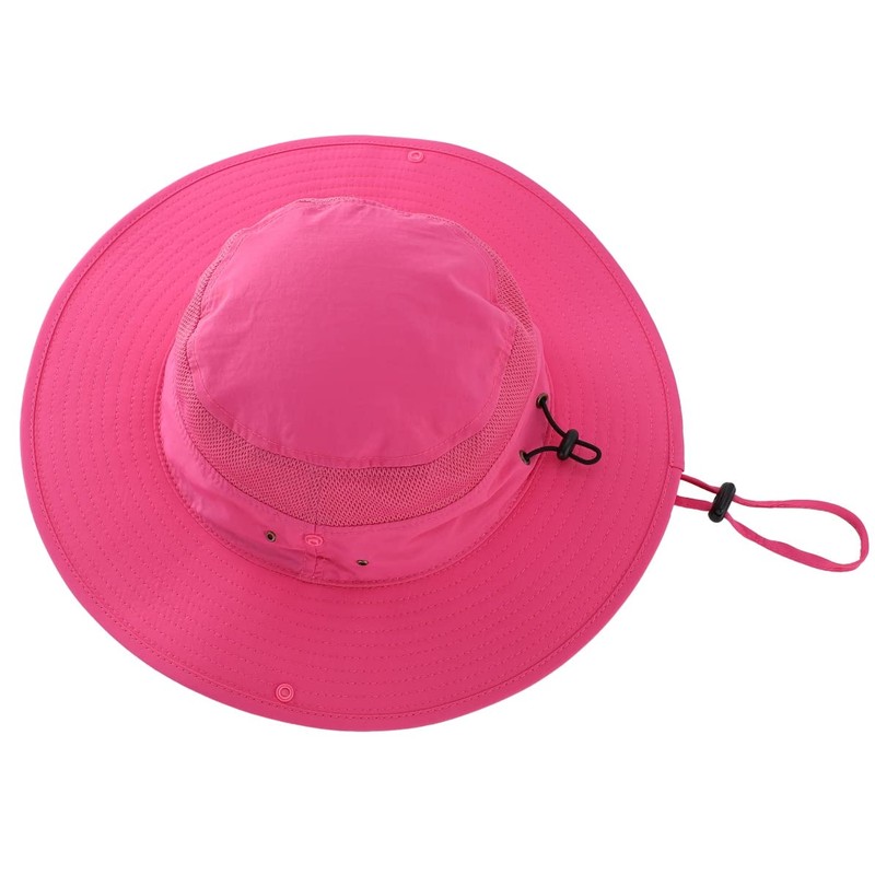 [Connectyle] UPF 50+ Men's Ladies Mesh Safari Hat Wide Brim