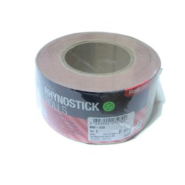 INDASA RHYNODRY Abrasive Rolls, Sand Paper, Redline, Self Adhesive, 2.75" x 25M 220grit