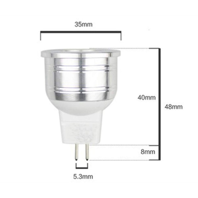MR11 LED Light Bulbs 1W MR11 GU5.3 Bi-Pin Base LED