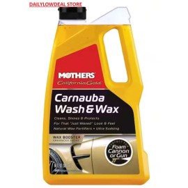 MOTHERS California Gold Carnauba Wash & Wax - Spot Free - 64oz