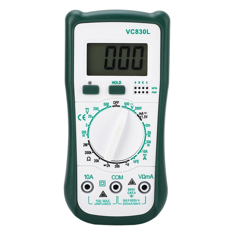 Digital Multimeter Pocket Mini Electrical Tester for Voltage Current Resistance