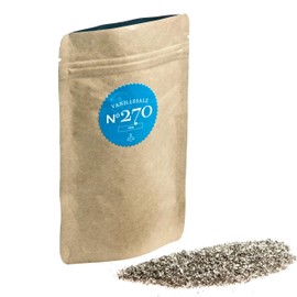 Rimoco N°270 Organic Vanilla Salt Sea Salt with Real Bourbon Vanilla, Perfect for Fish, Poultry and Tropical Fruits, Organic Cultivation (DE-ÖKO-007), Contents: 500 g in Kraft Paper Zip-Beuel