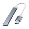 Extensor Hub Usb 3.0 De 4 Puertos Y Alta Velocidad