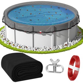 Pool Leaf Net 21FT Cover Round Pool Net Cover for Above Ground Pool