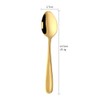 Buyit 6 Pcs 18-0 Stainless Steel Tea Spoon Coffee Spoon
