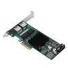 Network Card PCIE X4 Rj45 10/100/1000Mbps Gigabit Dual Port Electric