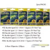 LINGUANG Clip On 20PCS Bulk Fishing Glow Sticks for Rod