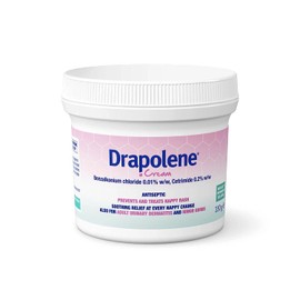 2 x Drapolene Cream 350g tub | For Sore Skin Caused by Incontinence