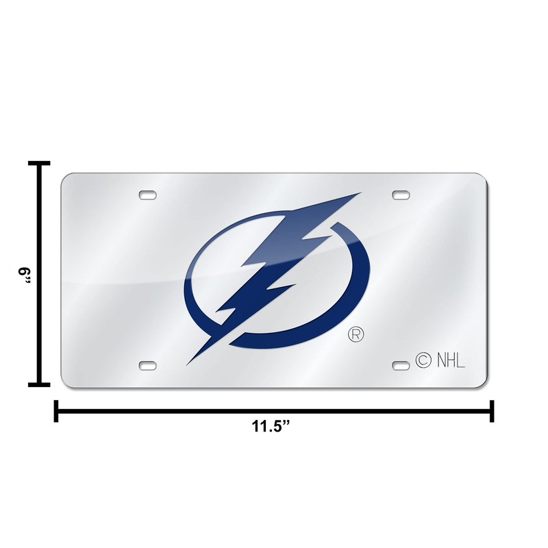 Rico Tampa Bay Lightning Silver Laser Cut Tag
