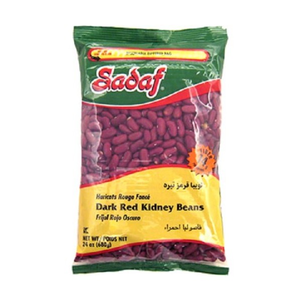 Sadaf Kidney Beans, Red, 24 Oz