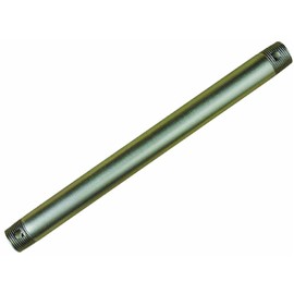 HUNTER, Tubo de Extensión para Ventiladores de Techo, Tubo para Interiores, Color Níquel Cepillado, 12" Pulgadas, Diámetro 3/4 Pulgada, Modelo 26019.