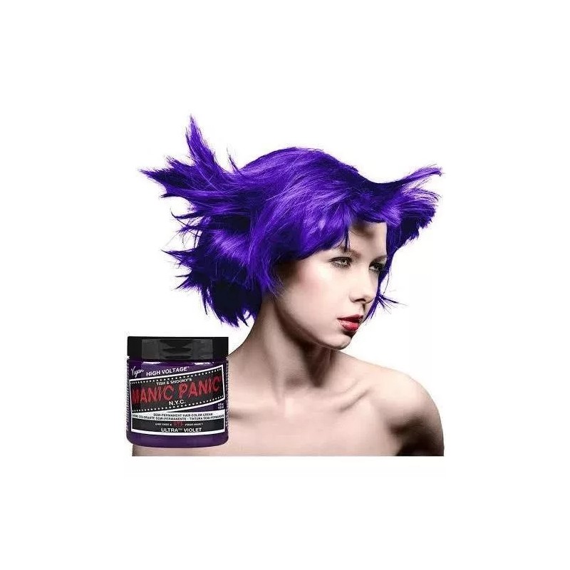 M&P Tinte En Crema Semipermanente Manic Panic Ultra Violet