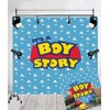 Art Studio It's a Boy Story Backdrop Birthday Party Theme