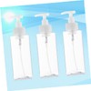 Mikinona Set of 3 Liquid Soap Bottles Pump Subpackaging Bottles
