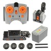 AKOGD Train Motor Power Functions Set, 4-Piece Train Electric Motor