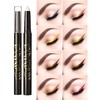 ICE LOVE Glitter Eyeliner, Rotary Retractable Eye Shadow Pencil,Waterproof Long-lasting