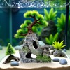 Artificial Moss Rock Aquarium Stone Cave – Resin Fish Tank