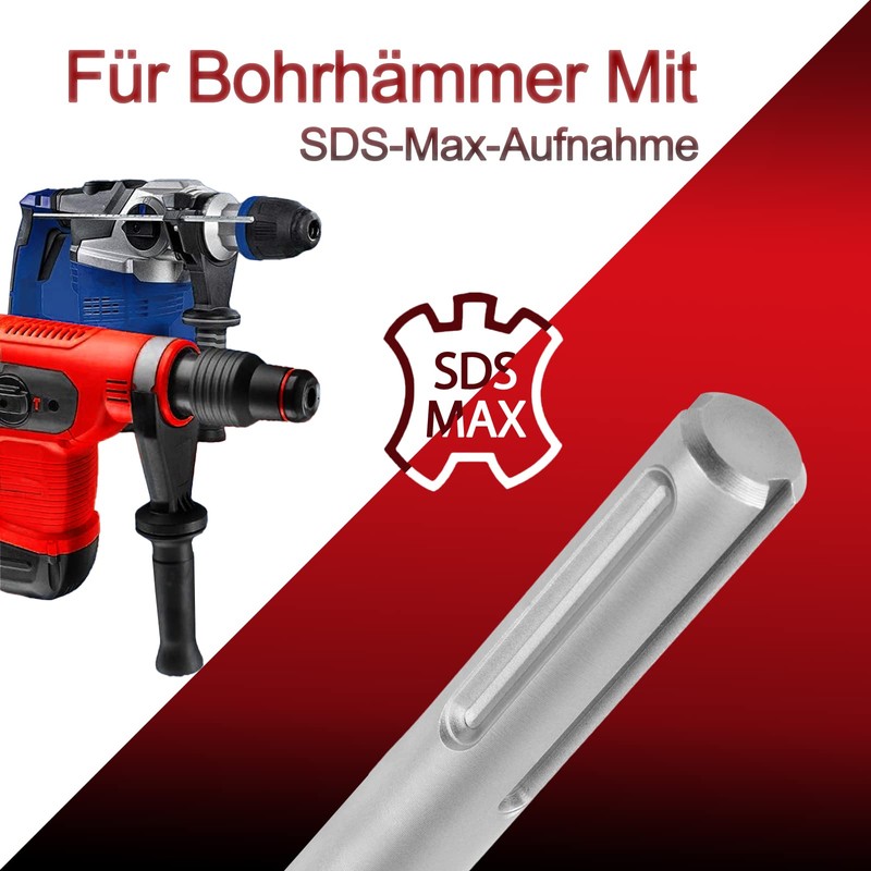 SDS MAX Shank Extension Shank for Drill Bits, 330 mm