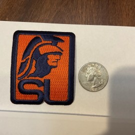 Unbranded SU SYRACUSE UNIVERSITY Vintage  Embroidered iron  On patch 2.25’’ X 2’’